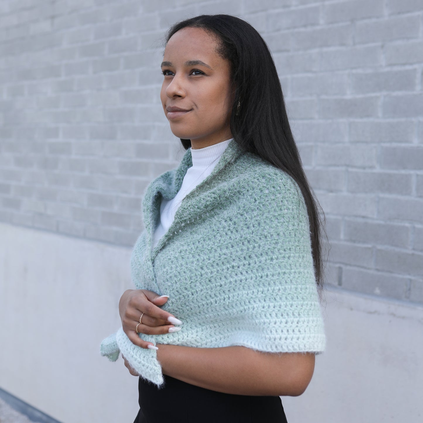 Patron au crochet - le châle