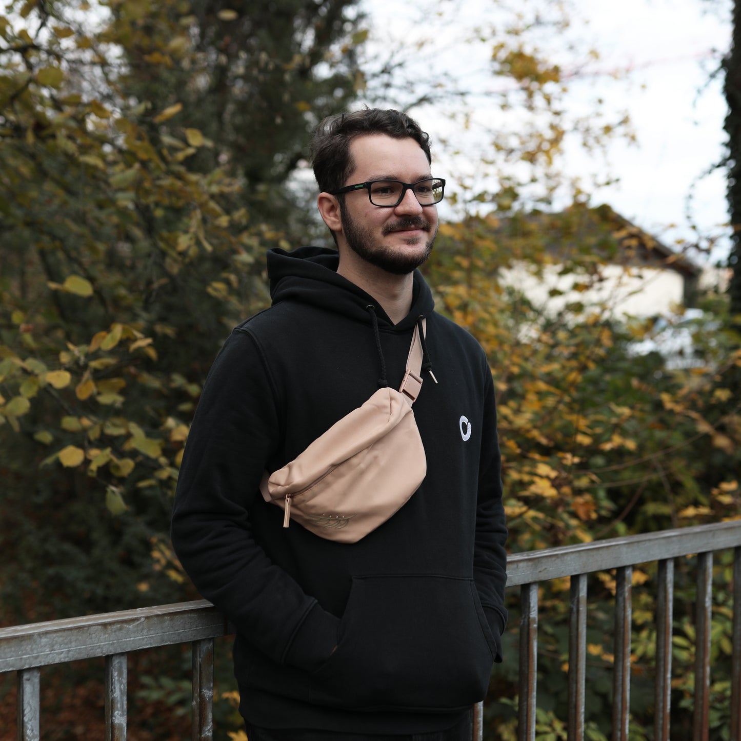 Sac banane - La feuille et ses perles