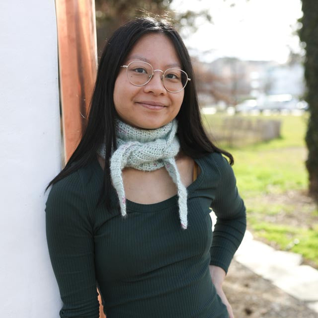 Patron au crochet - l'écharpe boréal