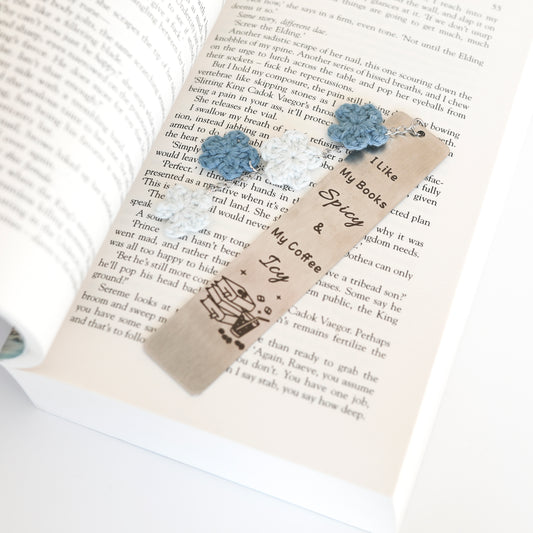 Marque-pages - I like my books spicy and my coffee icy