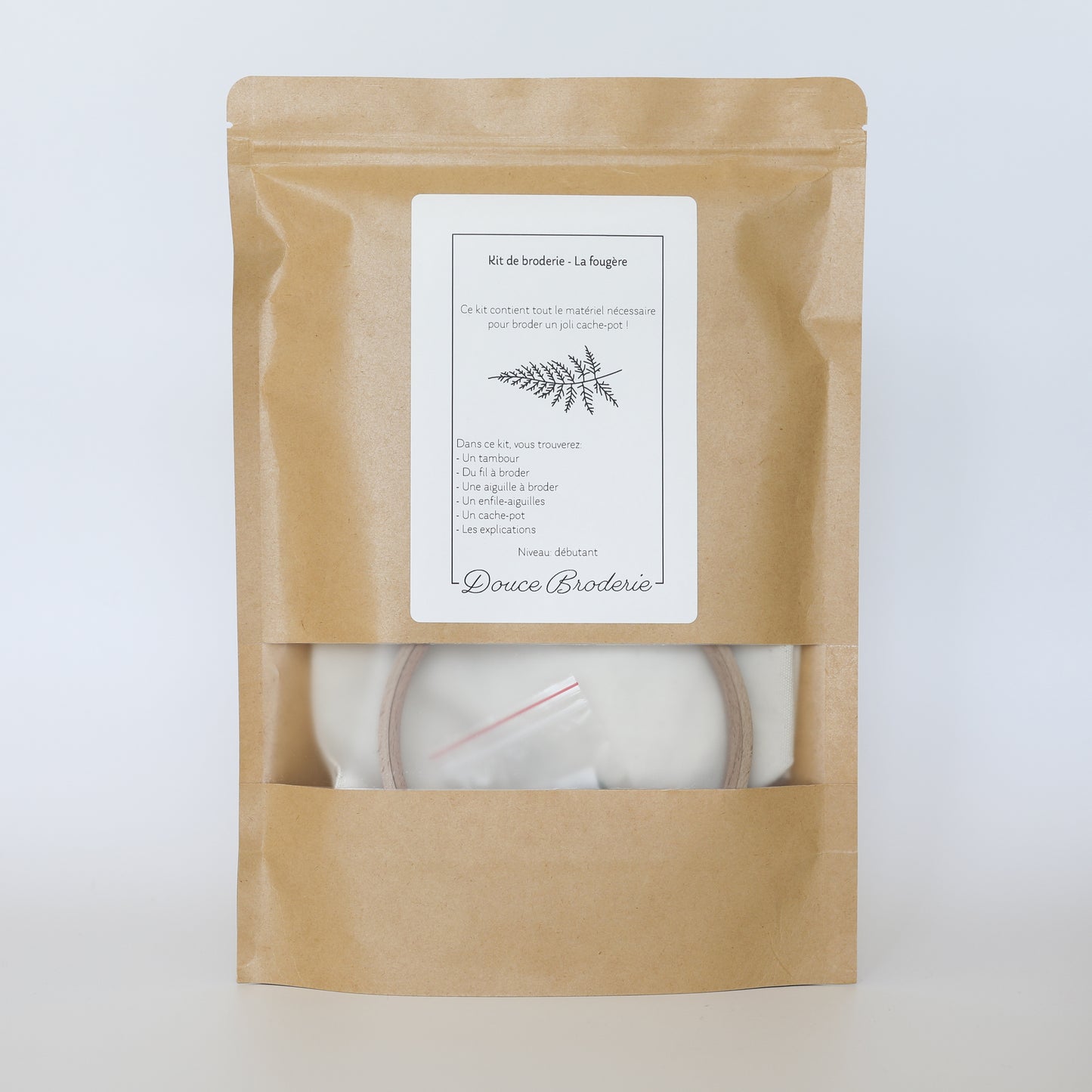Kit de broderie - la fougère