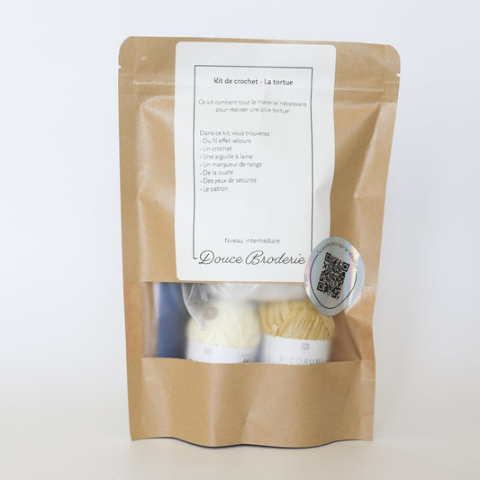 Kit de crochet - La tortue