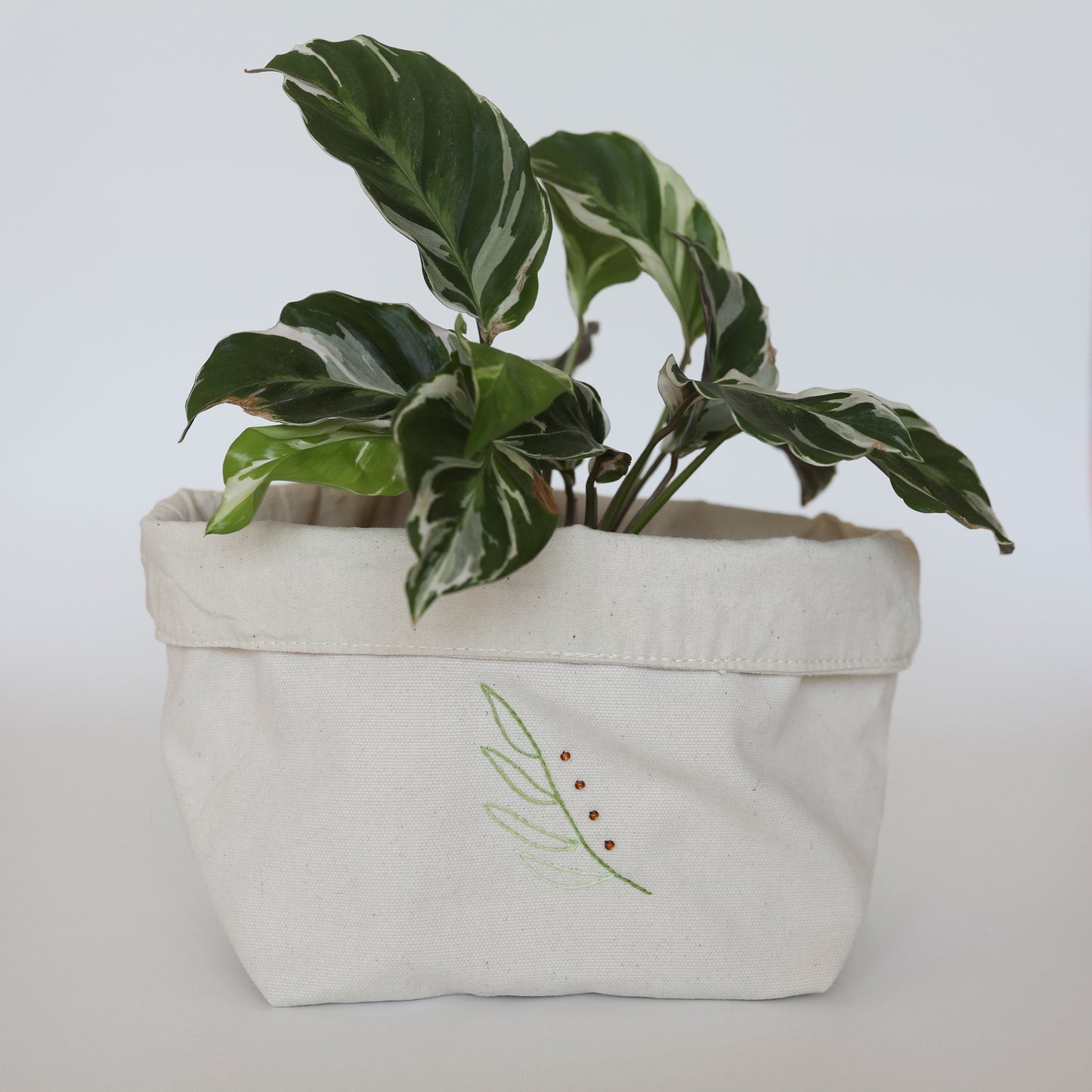Cache-pot -  la feuille