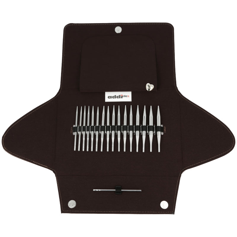 Set d’aiguilles interchangeables - Addi click Lace short