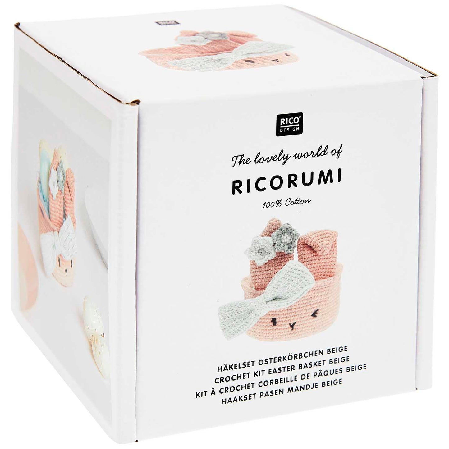 Kit de crochet - Corbeille de Pâques