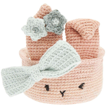 Kit de crochet - Corbeille de Pâques