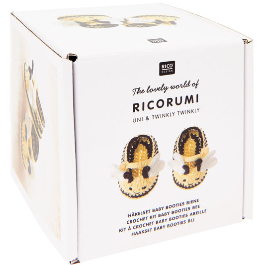 Kit de crochet - "Baby Booties" Abeille