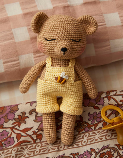 Couvertures & doudous pour bébé au crochet: 7 duos à crocheter