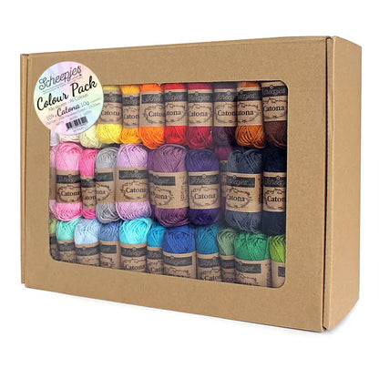 Pack de couleurs Scheepjes Catona – 109 mini-pelotes