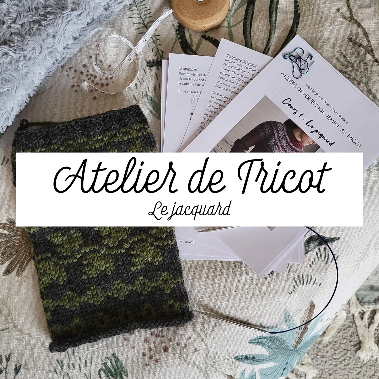 Atelier de Tricot - Le Jacquard
