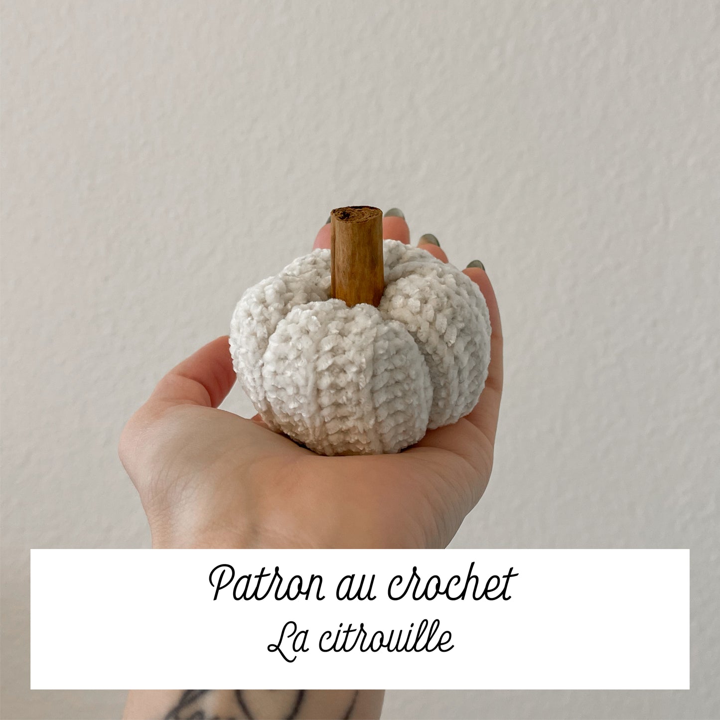 Patron au crochet - la citrouille