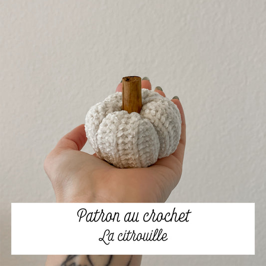 Patron au crochet - la citrouille