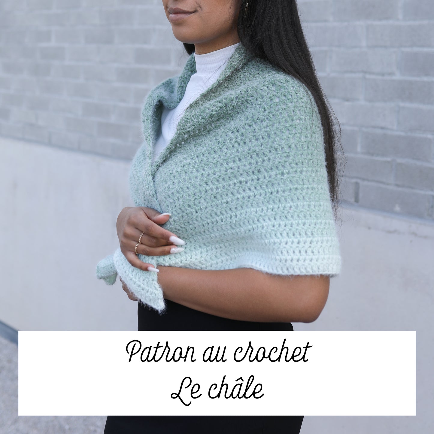 Patron au crochet - le châle