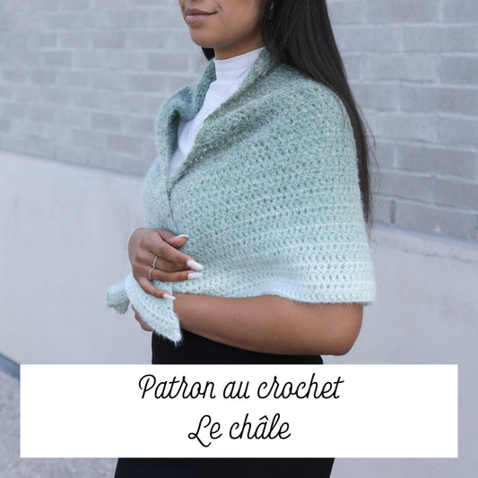 Patron au crochet - le châle