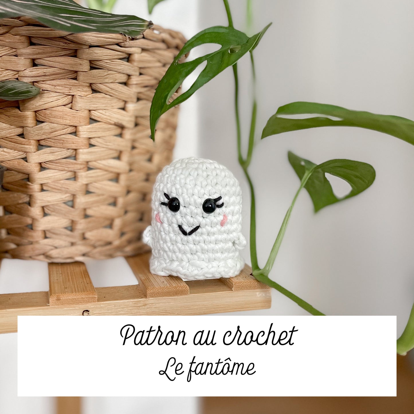 Patron au crochet - le fantôme