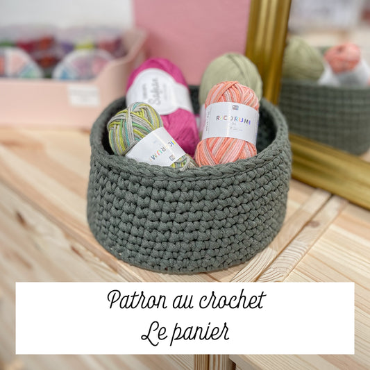Patron au crochet - le panier