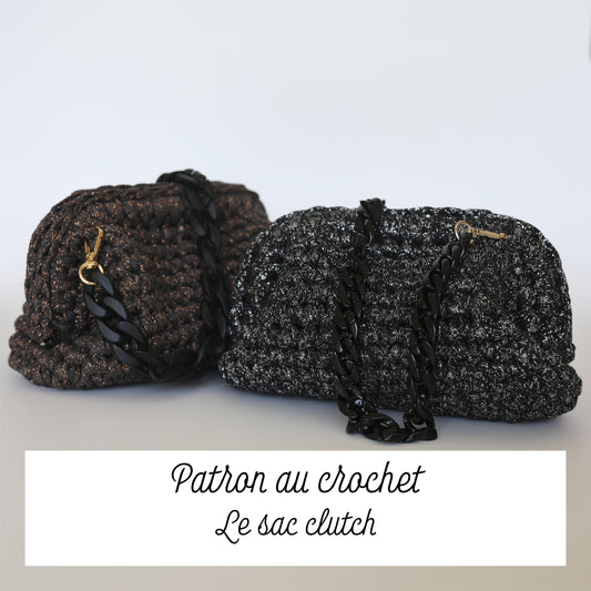 Patron au crochet - le sac clutch