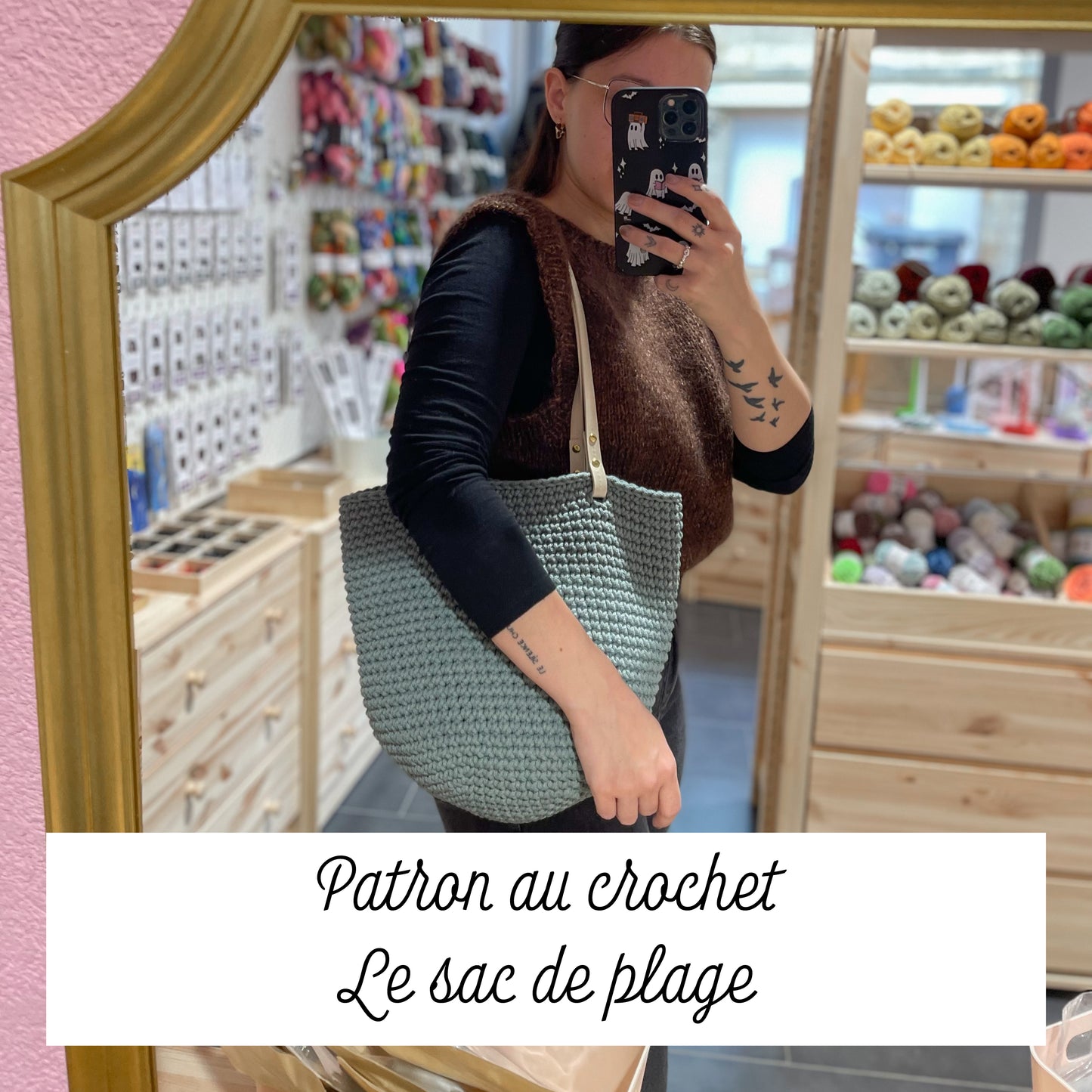 Patron au crochet - le sac de plage