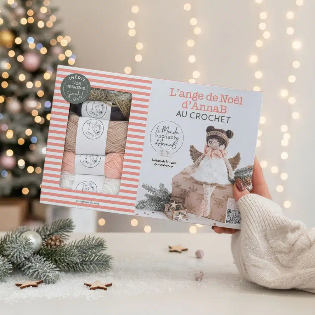 Coffret L’ange de Noël d’AnnaB au crochet
