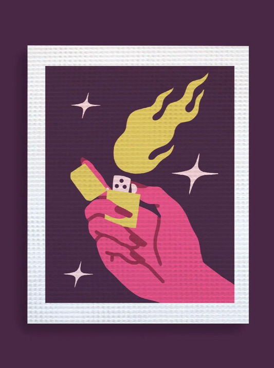 Canevas postal - Light it up