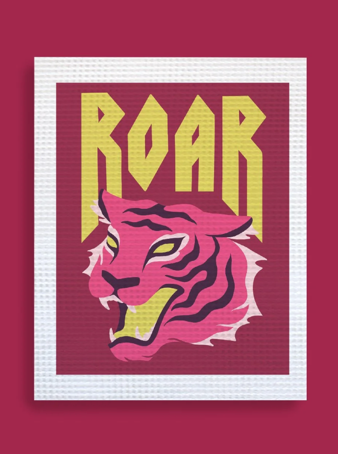 Canevas postal - Roar