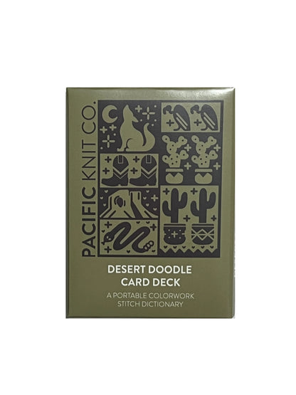Desert Doodle card deck - Pacific Knit Co.