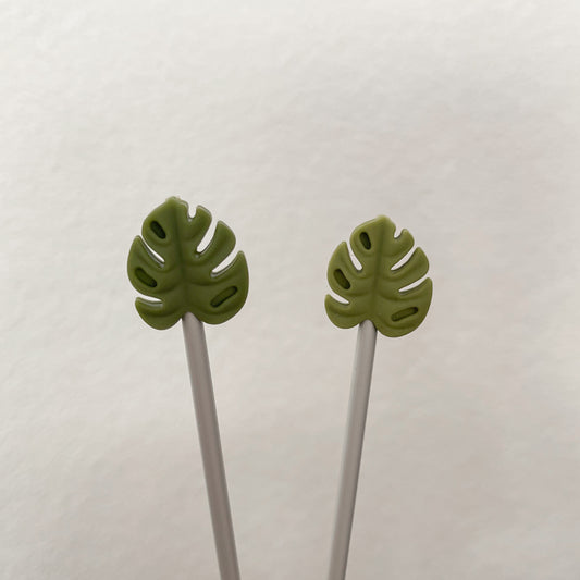 Protège-pointes pour aiguilles à tricoter - Feuille