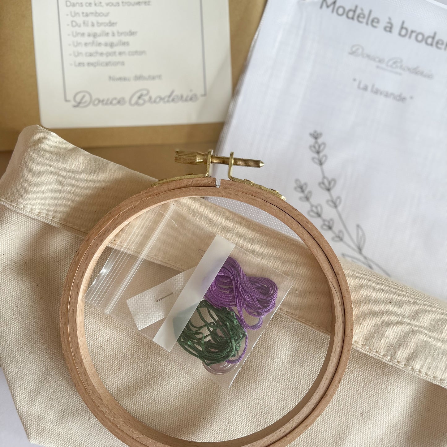 Kit de broderie - La Lavande