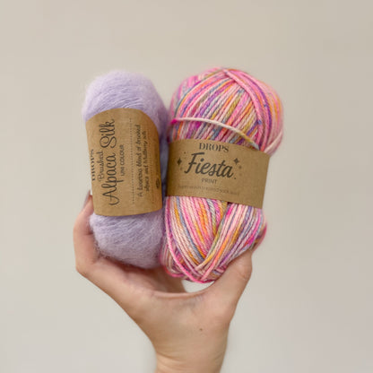 Kit de Tricot - Les mitaines Gecko (Aran/2 fil)