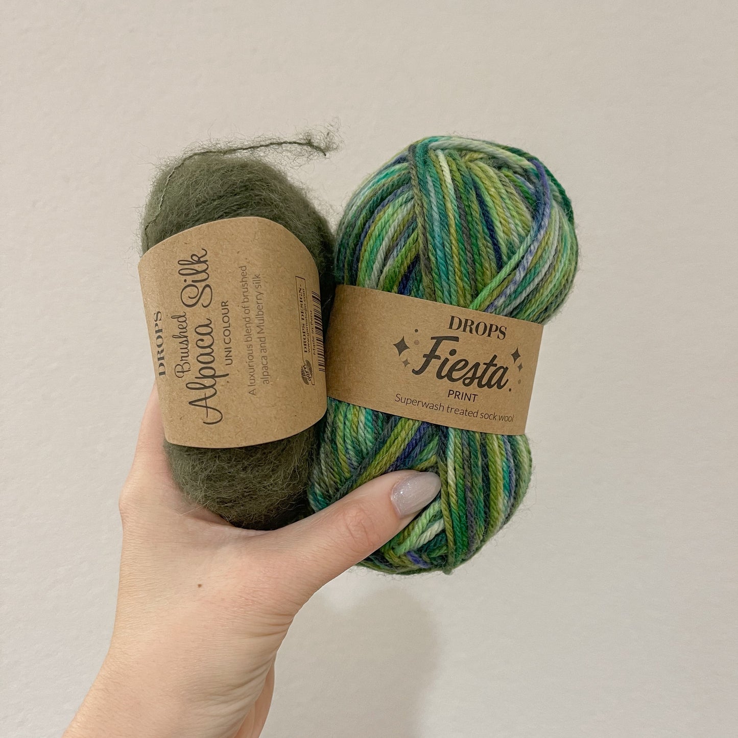 Kit de Tricot - Les mitaines Gecko (Aran/2 fil)