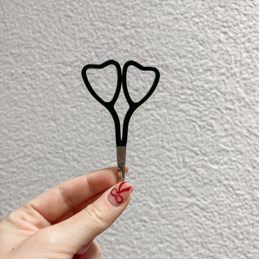 Ciseaux de broderie - coeurs