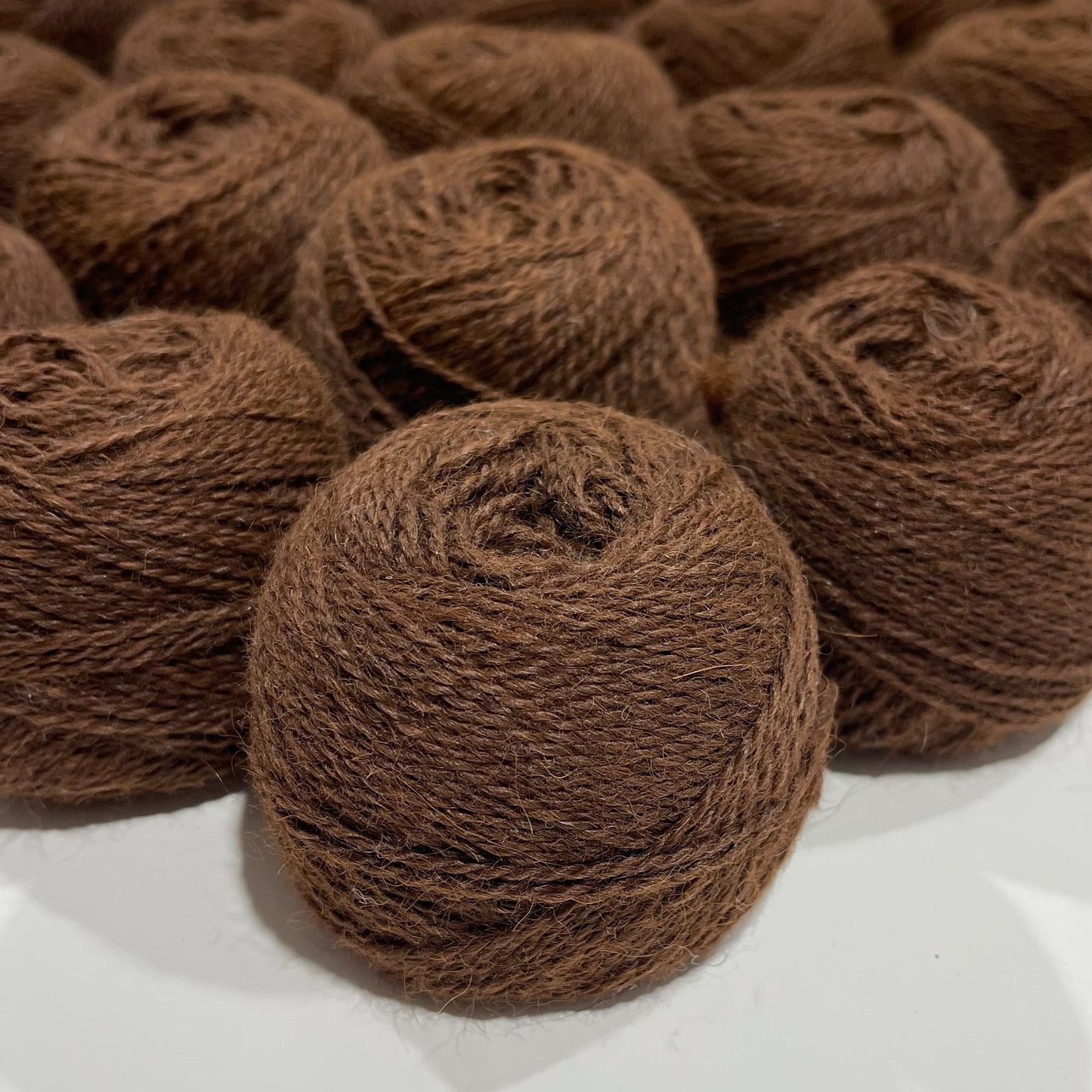 Laine d’alpaga suisse (Pomy) - naturelle