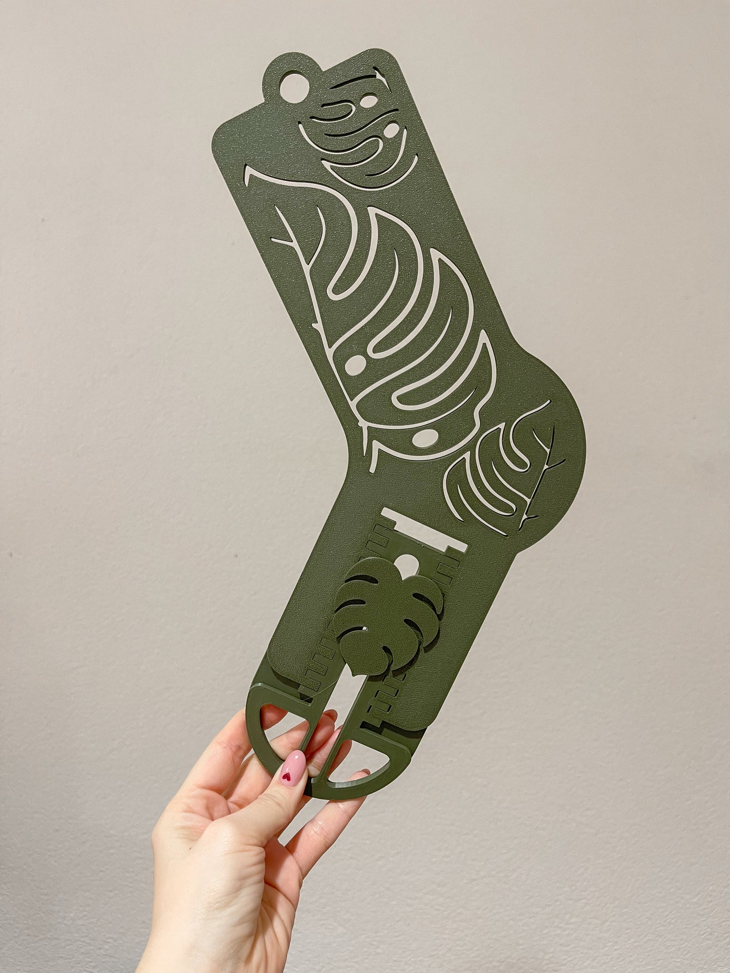 Bloqueurs à chaussettes réglables - Monstera