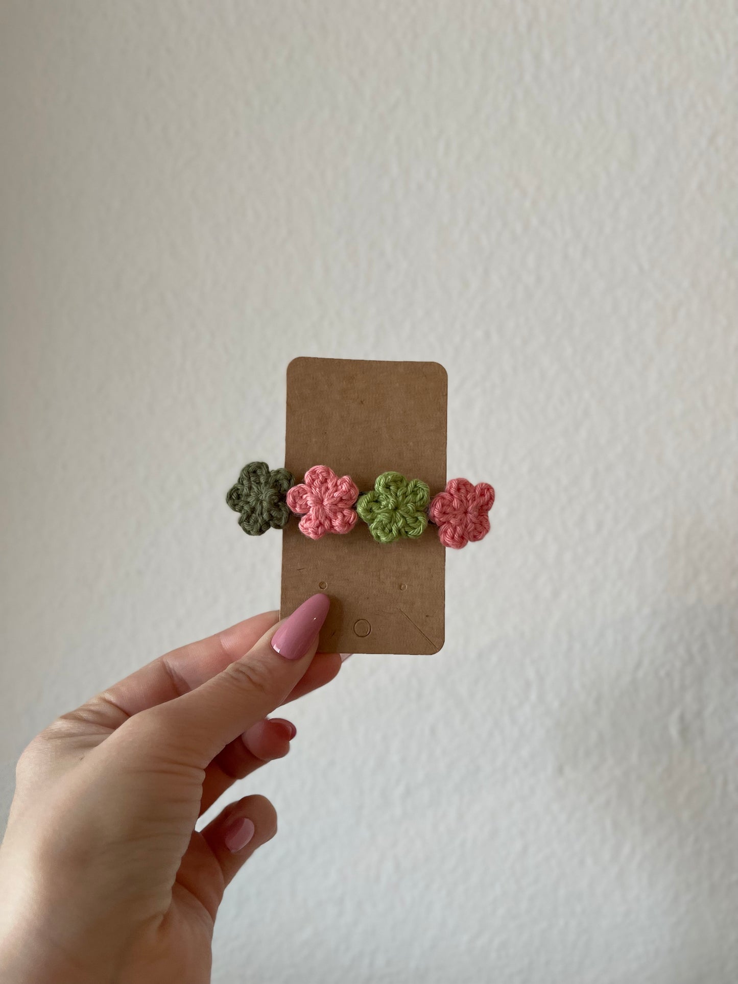Barrettes fleuries