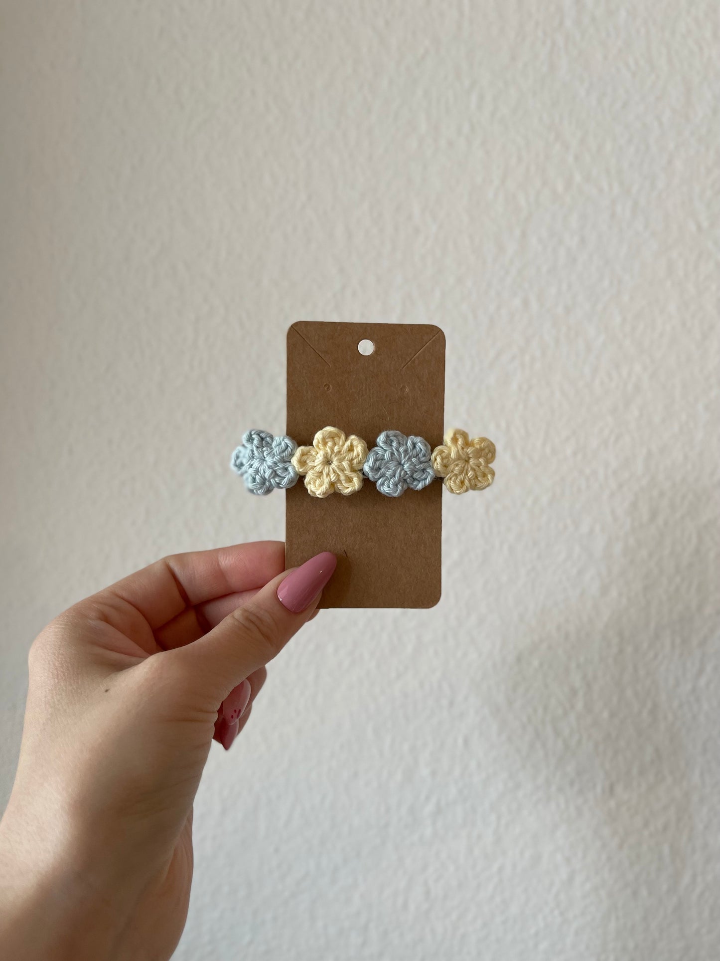 Barrettes fleuries
