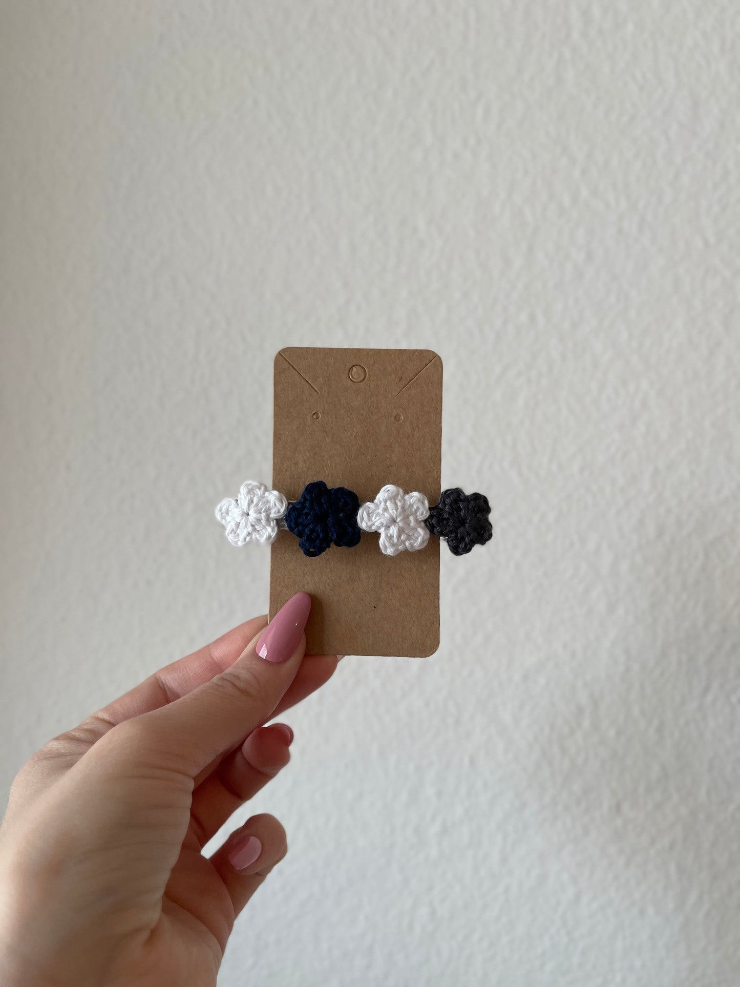 Barrettes fleuries