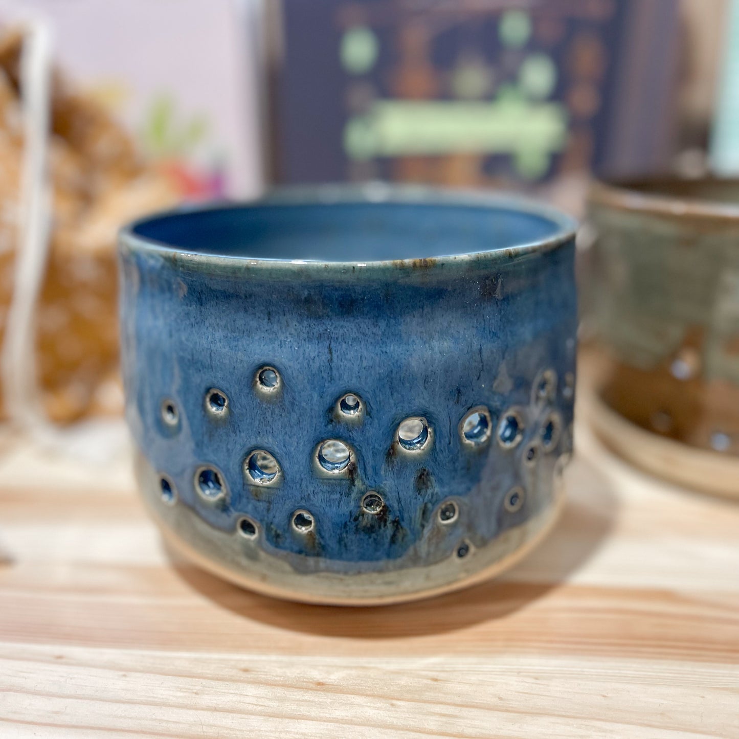 Les pots à laine en céramique