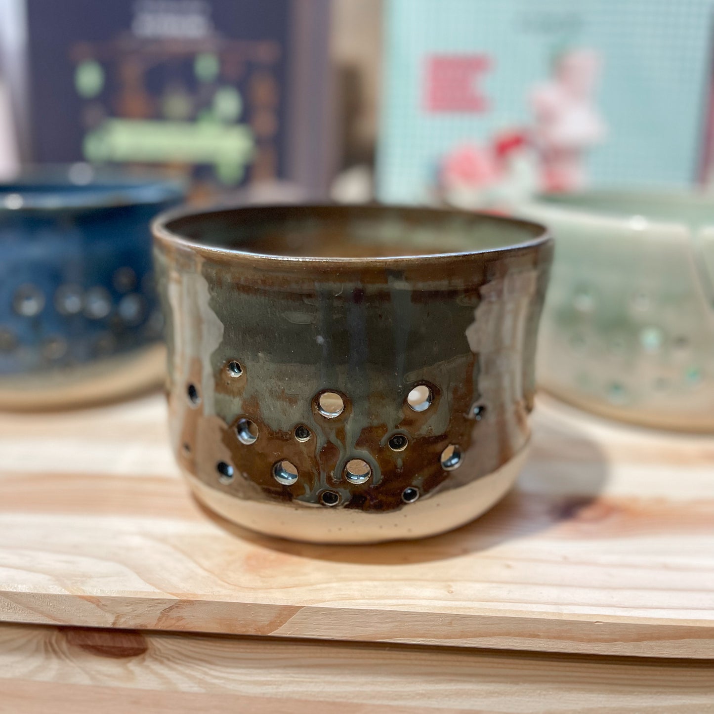 Les pots à laine en céramique