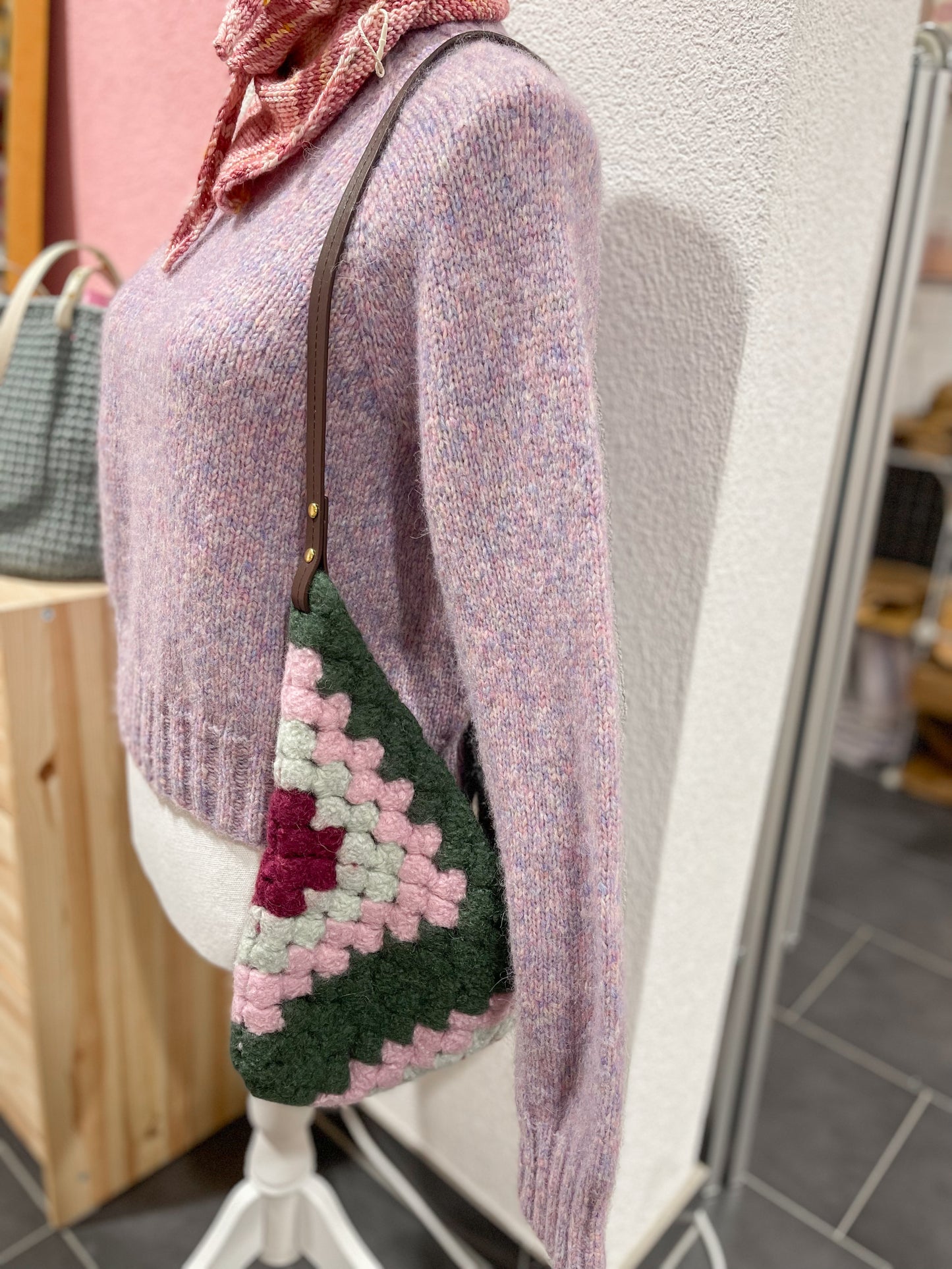 Patron au crochet - le sac feutré
