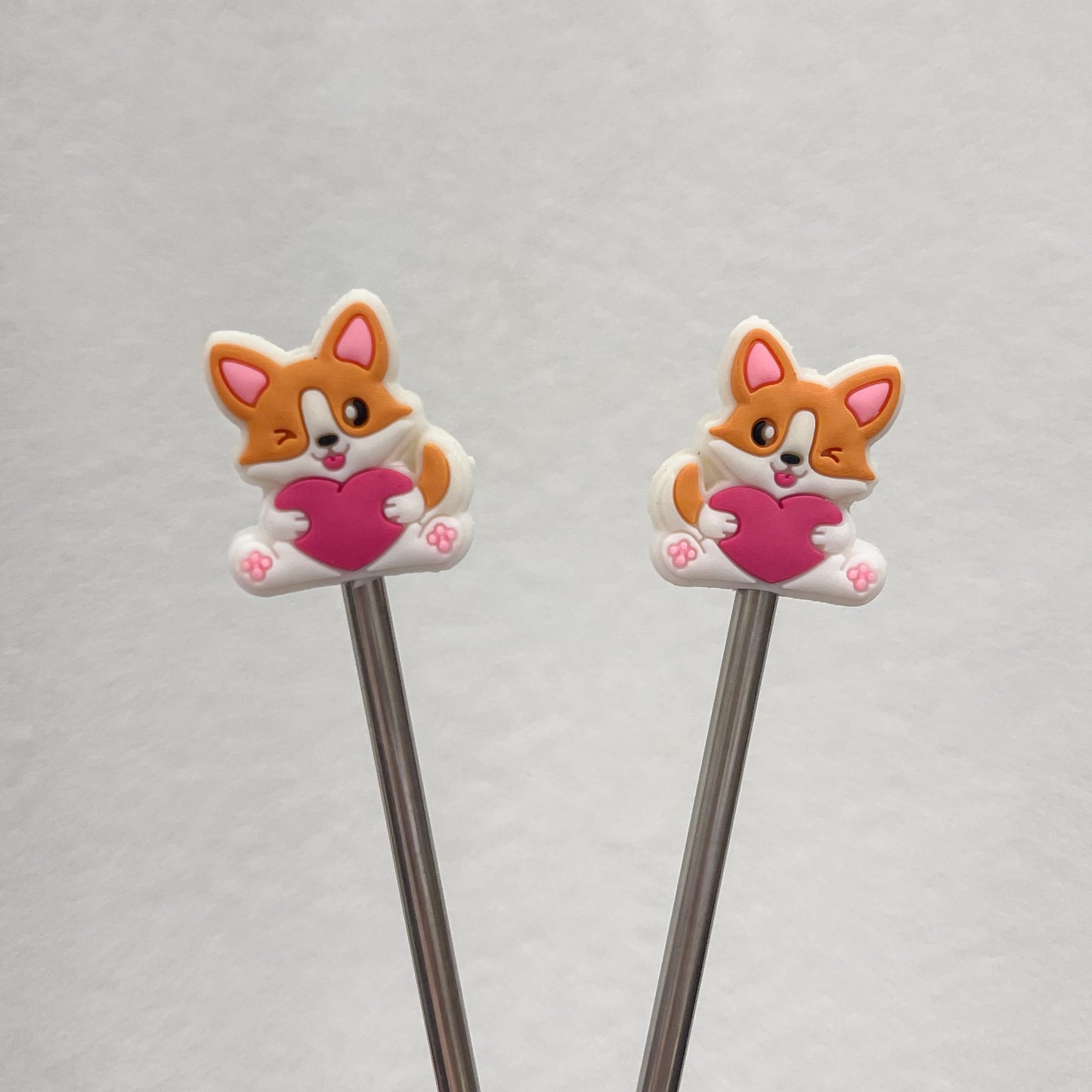 Protège-pointes pour aiguilles à tricoter - Corgi