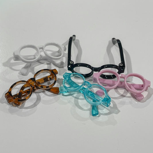 Mini lunettes en acrylique pour Amigurumi