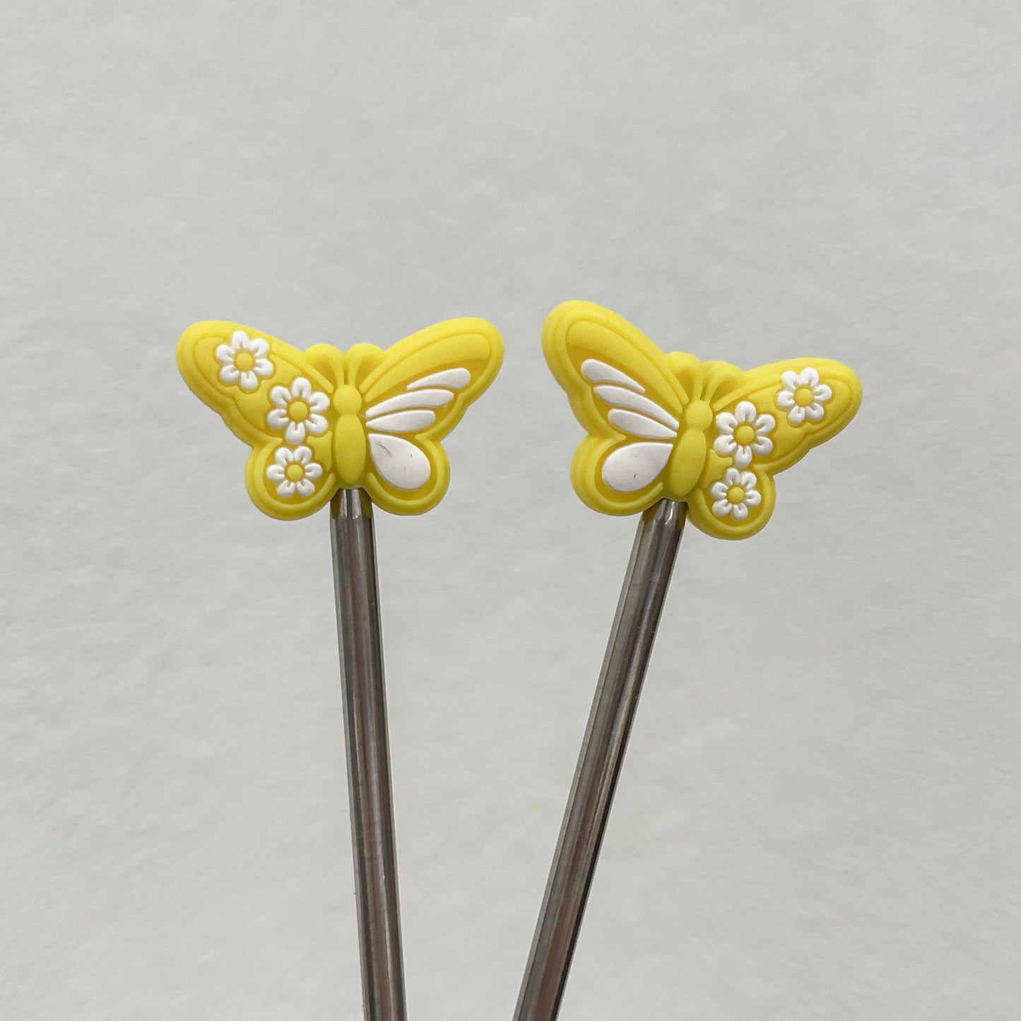 Protège-pointes pour aiguilles à tricoter - papillons
