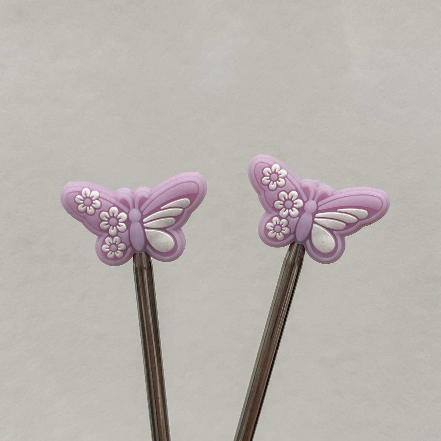 Protège-pointes pour aiguilles à tricoter - papillons