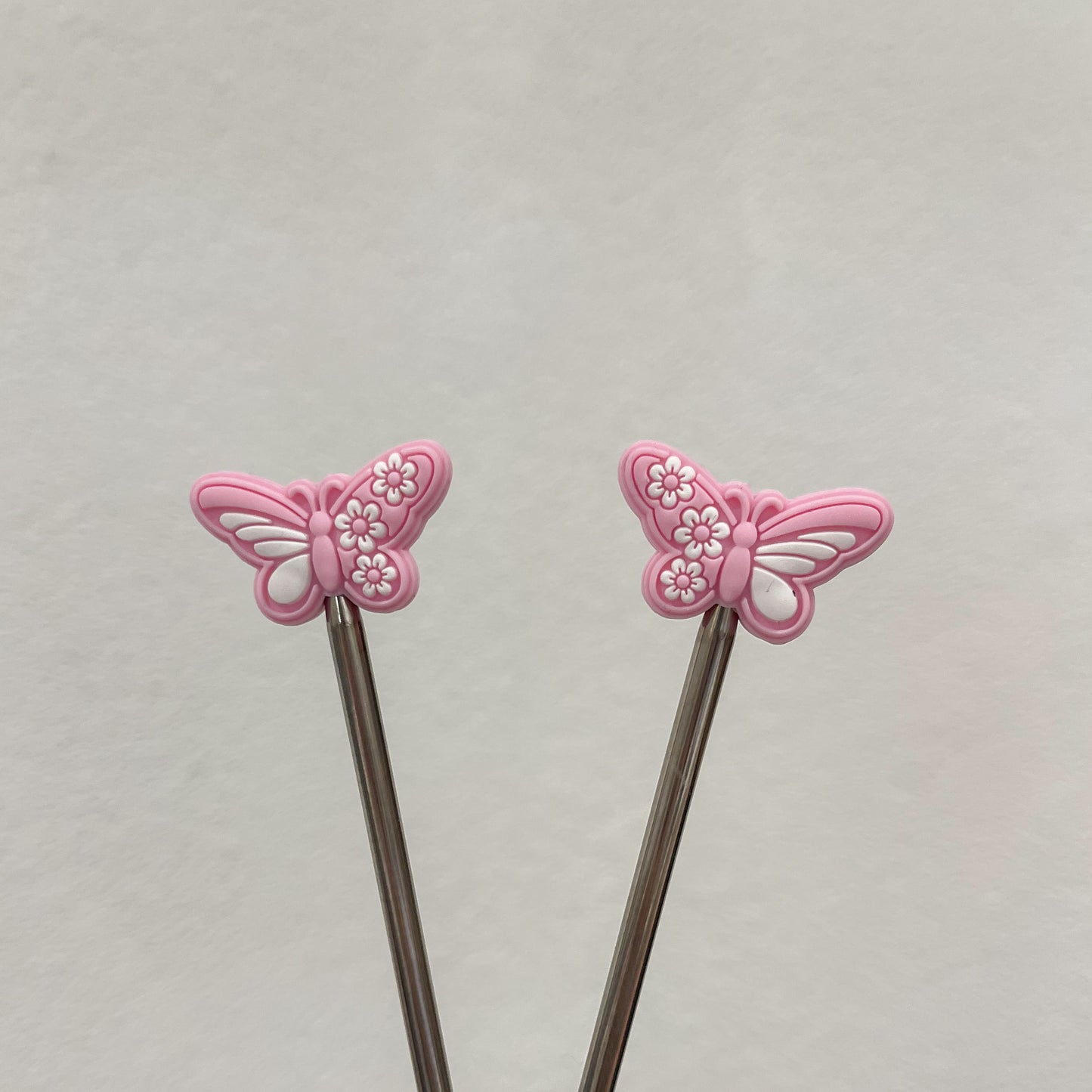 Protège-pointes pour aiguilles à tricoter - papillons