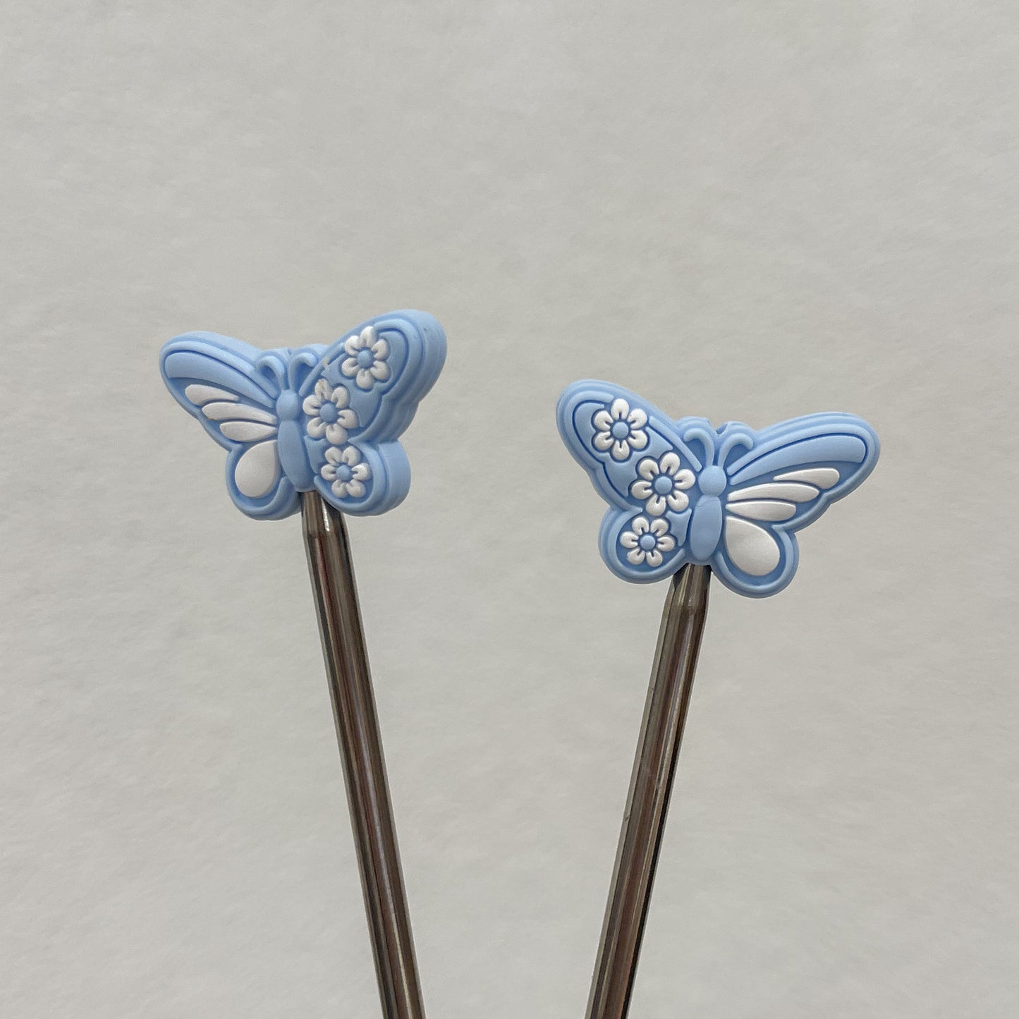 Protège-pointes pour aiguilles à tricoter - papillons