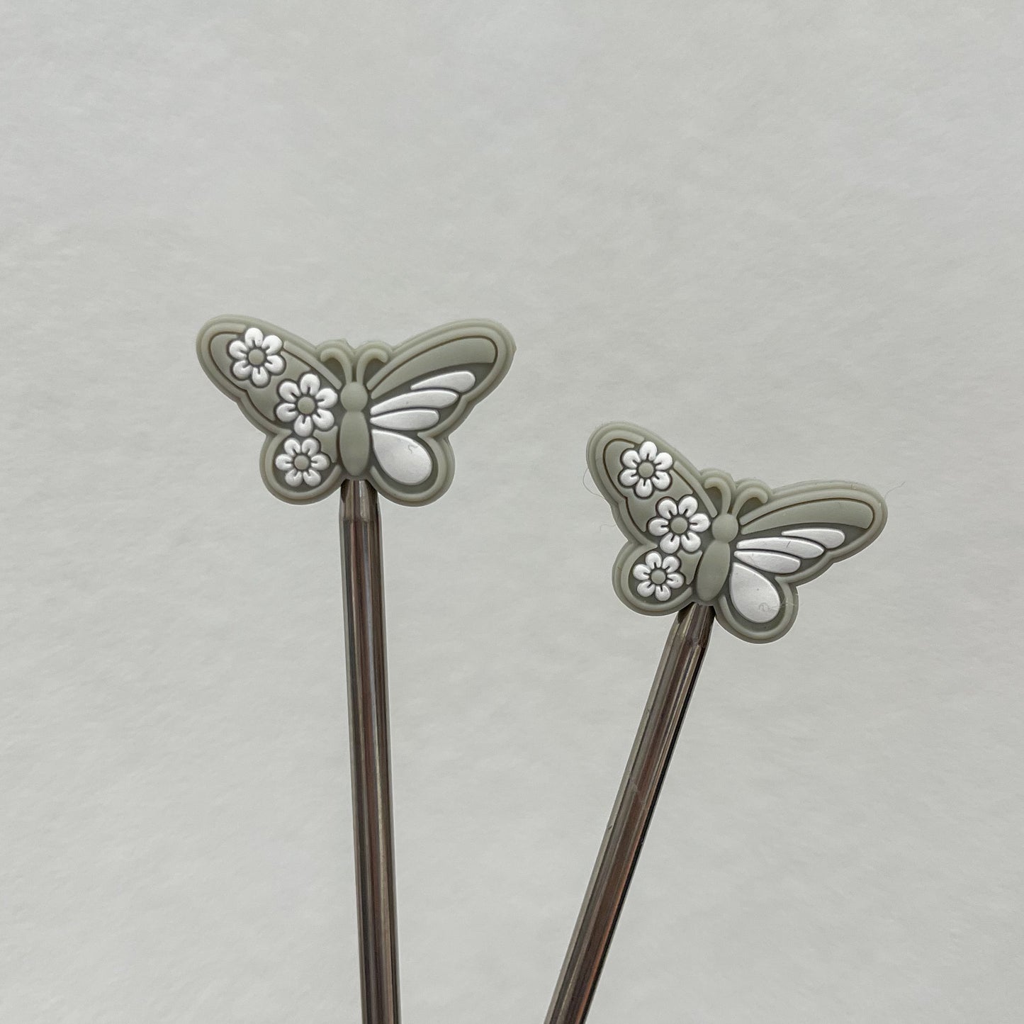 Protège-pointes pour aiguilles à tricoter - papillons
