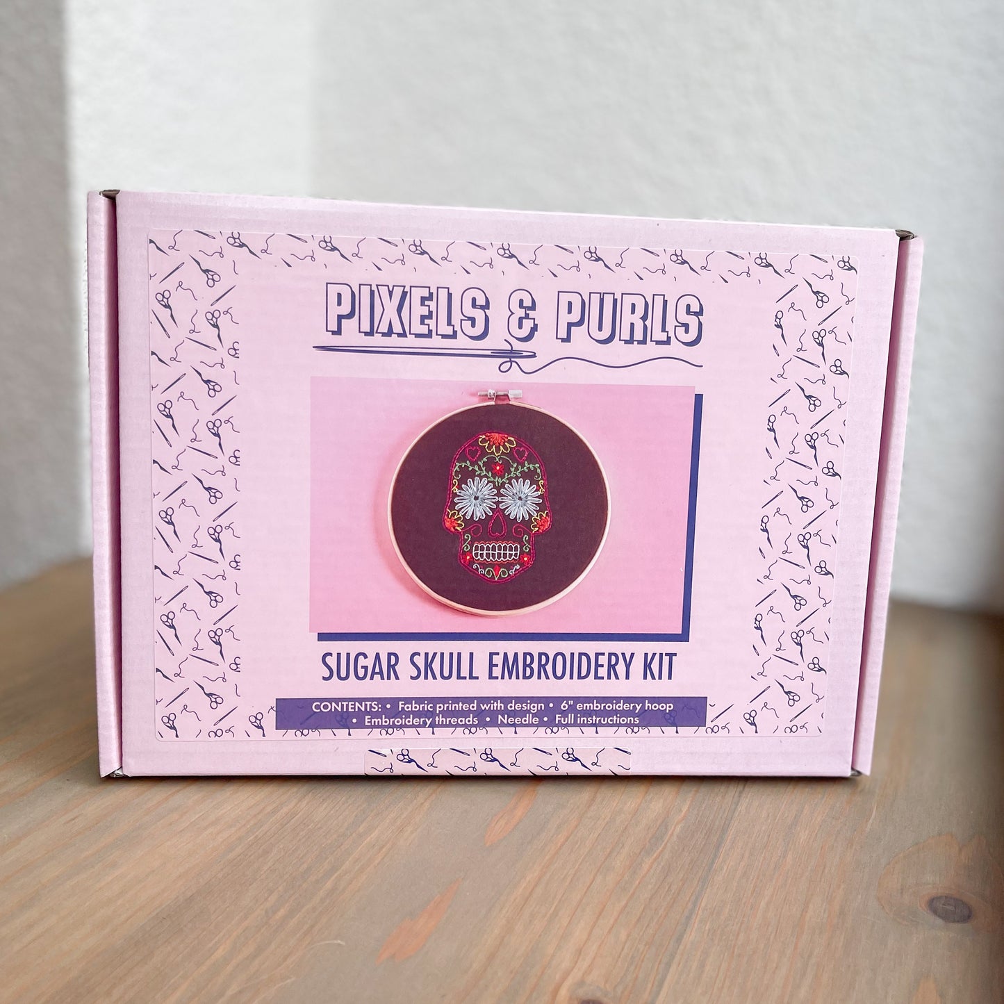 Pixels & Purls - Sugar Skull