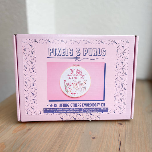 Pixels & Purls - Rise by lifting others