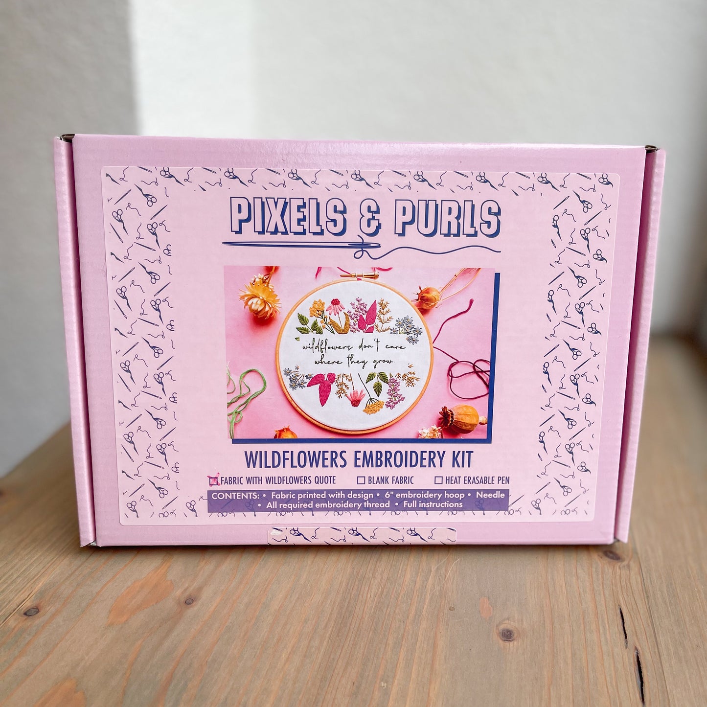 Pixels & Purls - Wildflowers