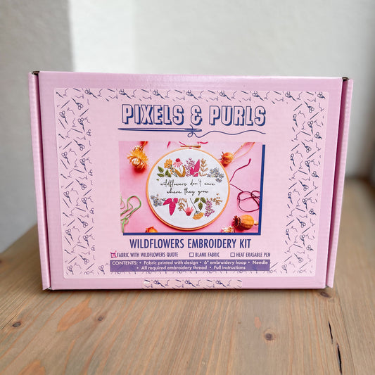 Pixels & Purls - Wildflowers